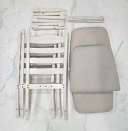 Set of 3 Solid Wood Dining Chairs