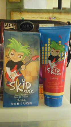 Perfume y Gel para cabello skid de Niños.