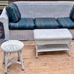 Wicker Furniture Set