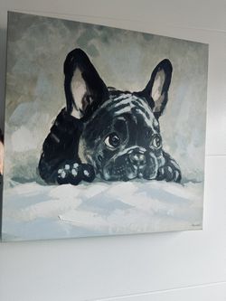 French Bulldog Canvas