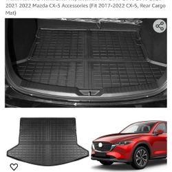 2017-2022 Mazda CX5 All Weather Cargo Mat 