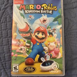 Nintendo switch- Mario + rabbids kingdom battle