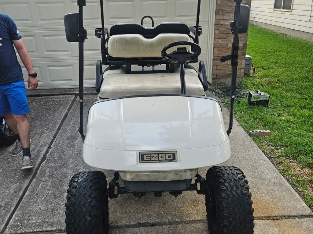 Ezgo Lifted Cart