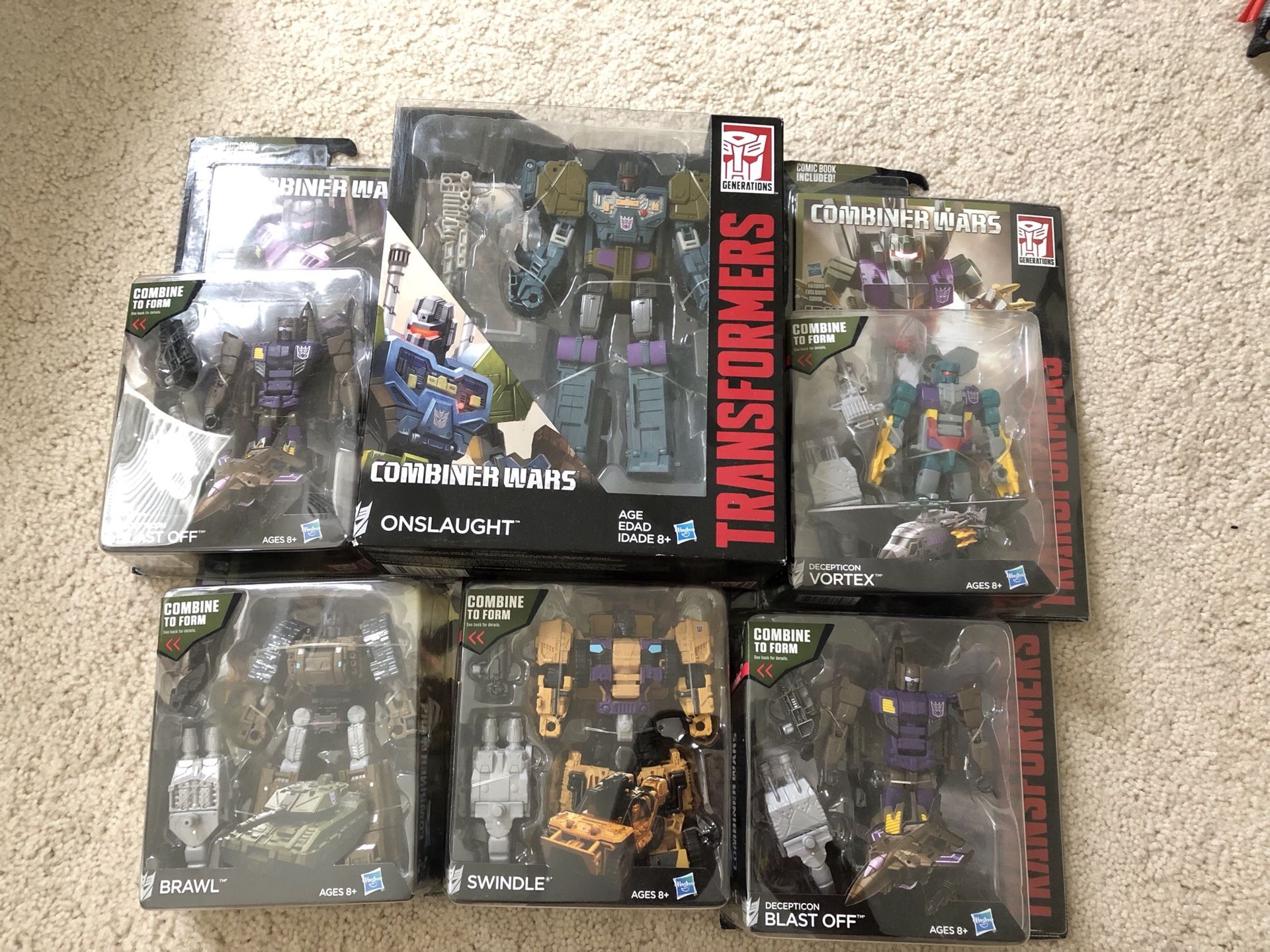 BRAND NEW TRANSFORMERS COMBINER WARS COMBATICONS