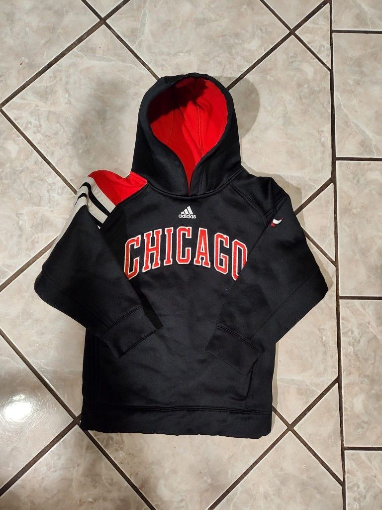 Youth Adidas Chicago Bulls Hoodie Size Small