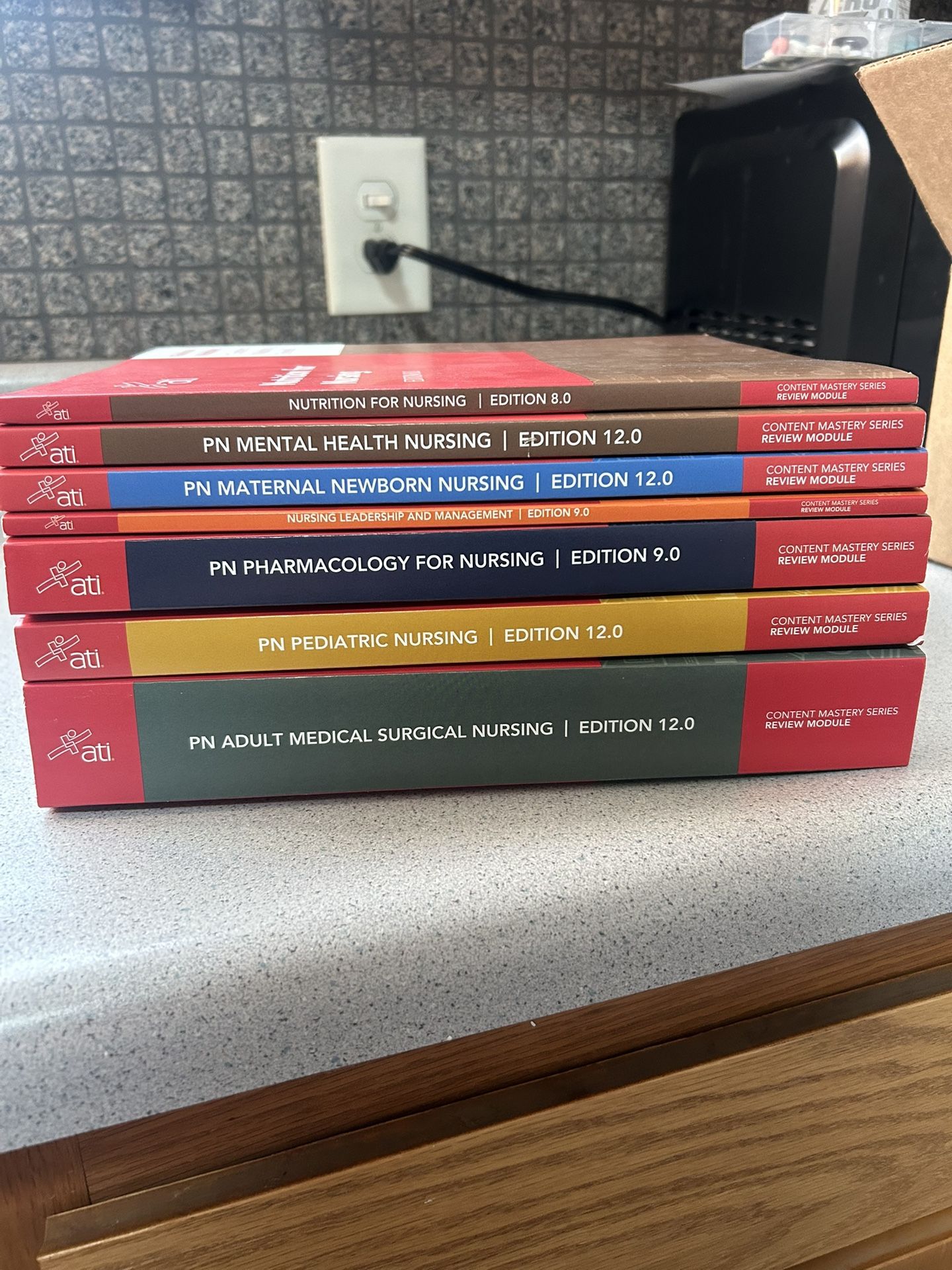Nursing School ATI Books