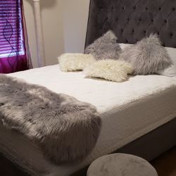 Queen Bed With Matress 