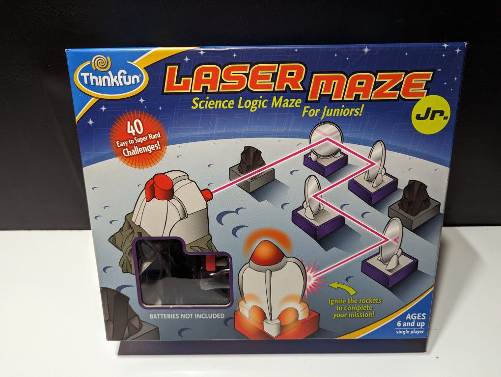 ThinkFun Laser Maze Jr. - Engaging STEM Logic Maze Game for Kids