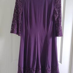 Woman's Size 16 Purple Dress