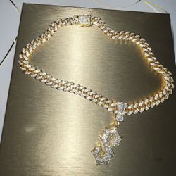 Gold plating necklace