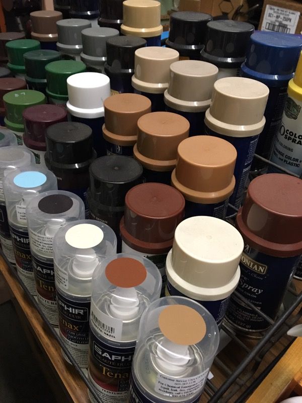 meltonian nu-life color spray and saphir tenax spray