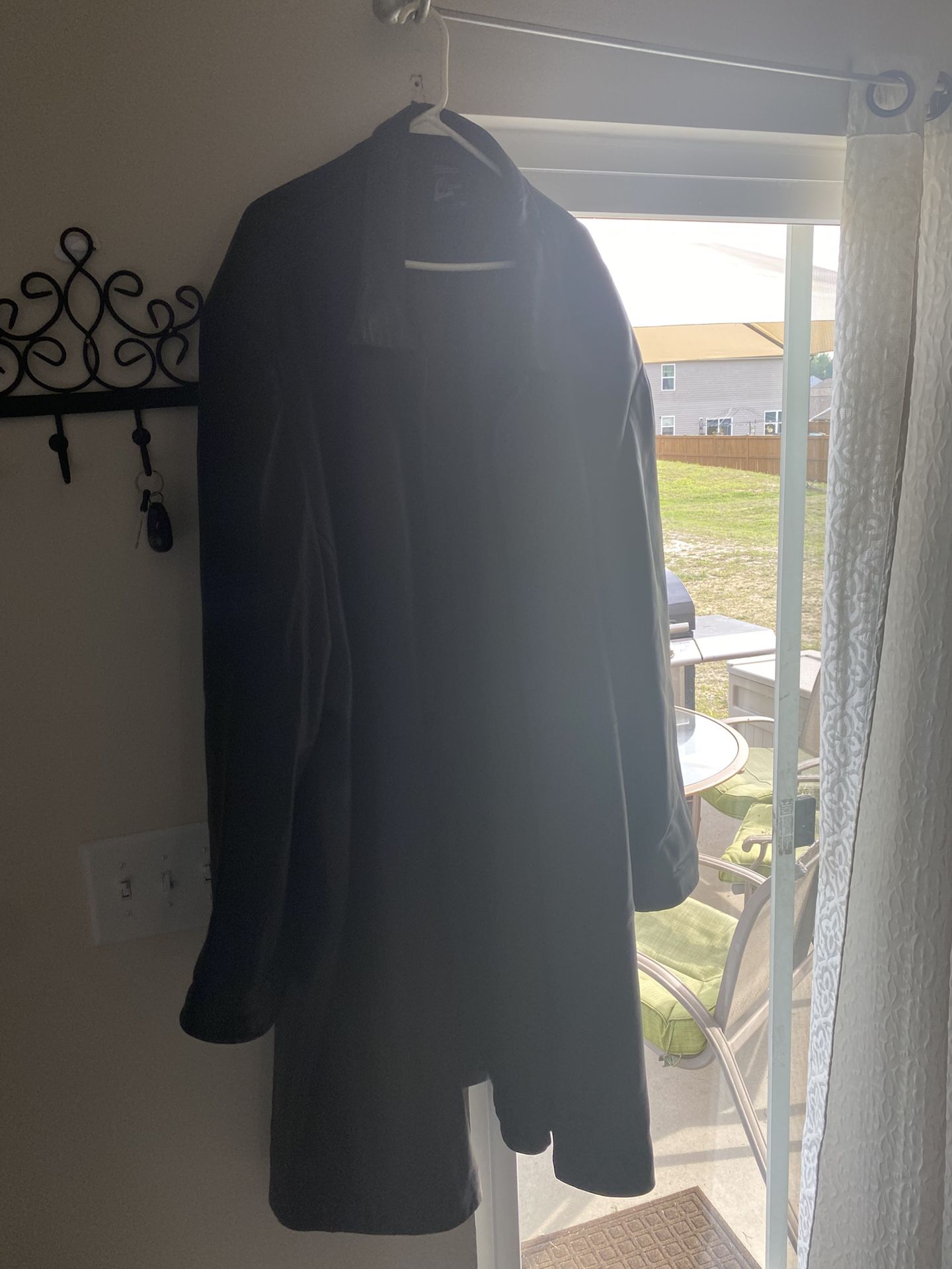 4x leather trenchcoat