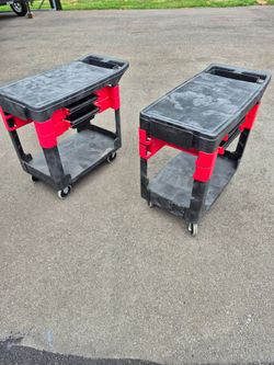 Rubbermaid service carts