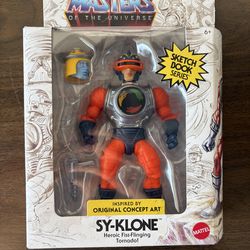 Masters of the Universe Origins Sketchbook Series Sy-Klone Mattel 2025