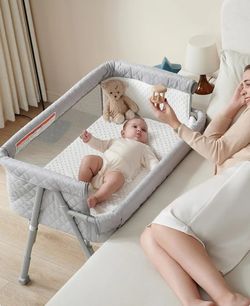 New Born Bassinet Bedside Sleeper