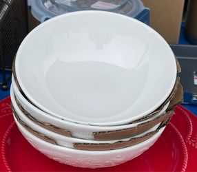 Princess house set de 4 Platos para sopa Nuevos en caja 📦