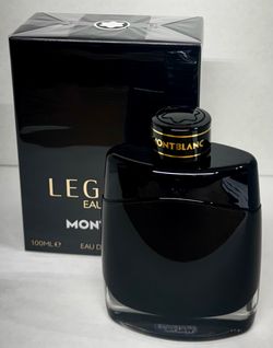 Legend Montblanc Eau de Parfum 3.3 Fl. Oz./100 Ml. Sealed Box