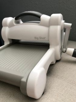 Sizzix Big Shot With Embossing Folders, Metal Dies and Stamp Sets