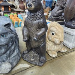 CONCRETE BEAR STATUES $200 EACH