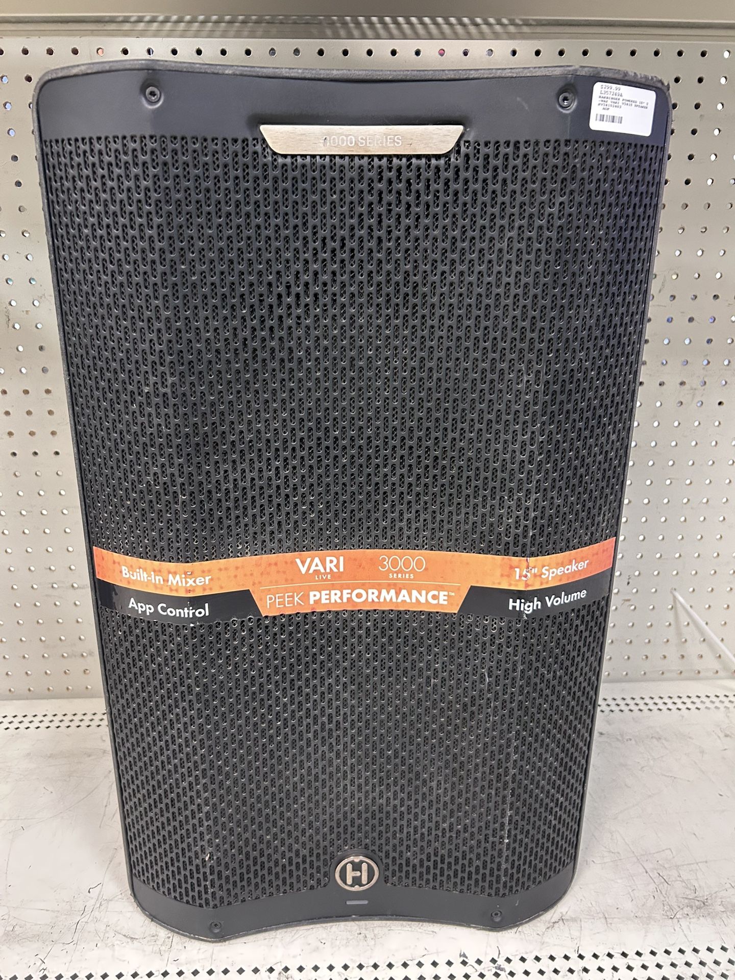 Harbinger Powered 15” 2 Way Speaker