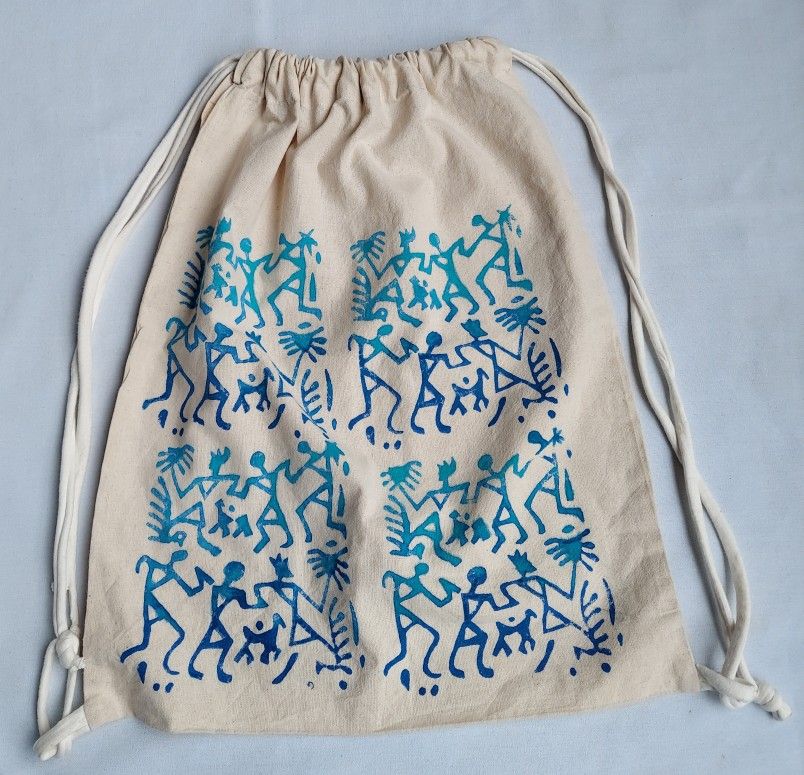 PRINTED CLOTH TOTE BAG