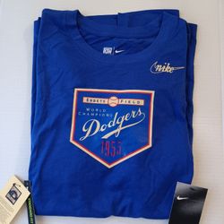 XXL Brooklyn Dodgers Nike Men's Cooperstown Tee Los Angeles Dodgers 
