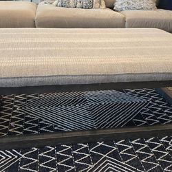 Arhaus Ranch ottoman