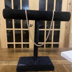 10k 22" Gold Solid Cuban Chain 27.15 grams