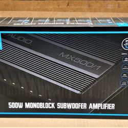 JL Audio MX500/1 Compact Marine Power Amplifier 1000 Watts Subwoofer Amp 🚨 Payment Options Available 🚨 No Credit Needed 🚨 