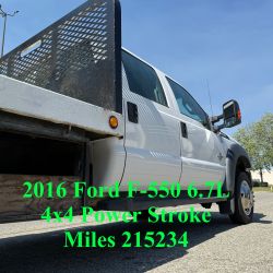  Part 2016 F-550 4x4 / 6.7L Truck / Make Offer 