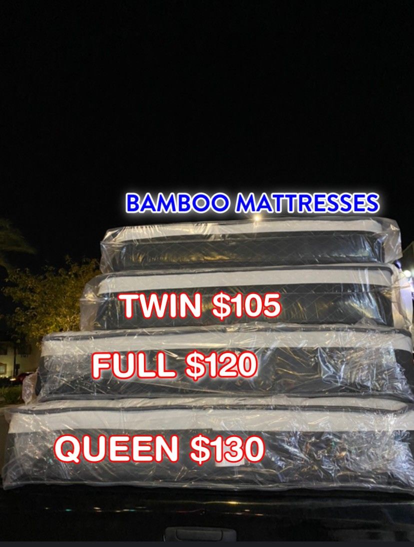New Bamboo Mattress