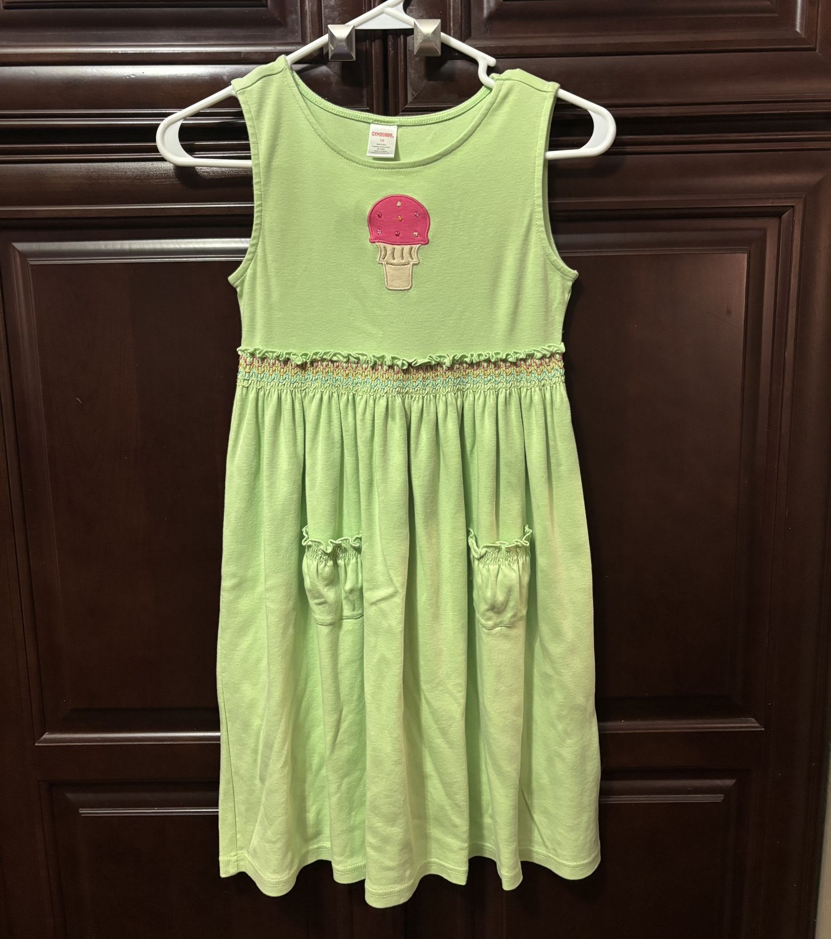 Adorable Girls Size 10 Ice Cream Summer Dress NEW But washed