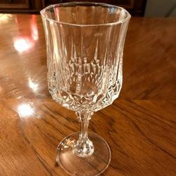 Single Water or Wine Glass - I Believe this is Crystal