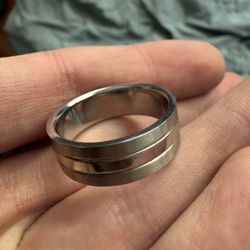 Men’s Size 11 Stainless Steel Ring 