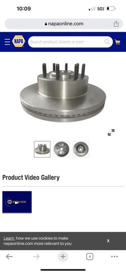 2013 Ford F250 Super Duty Front Rotors