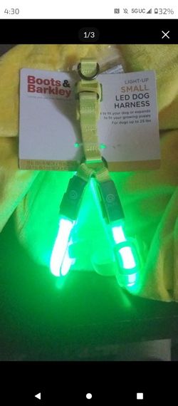 New Led Dog Harness $14