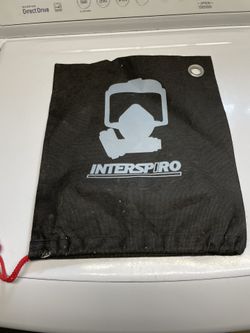 Fire  Interspiro Respirator Mask Drawstring Storage Bag