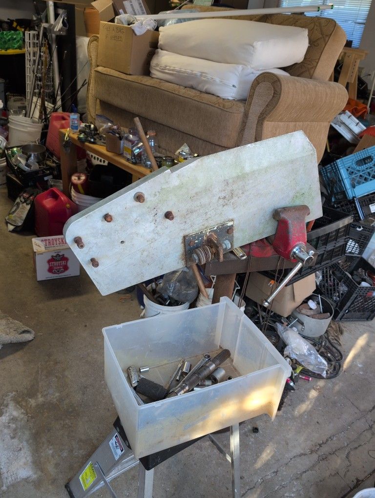 Boat Rudder, Approximately 30"X12". Solid Aluminum Plate!