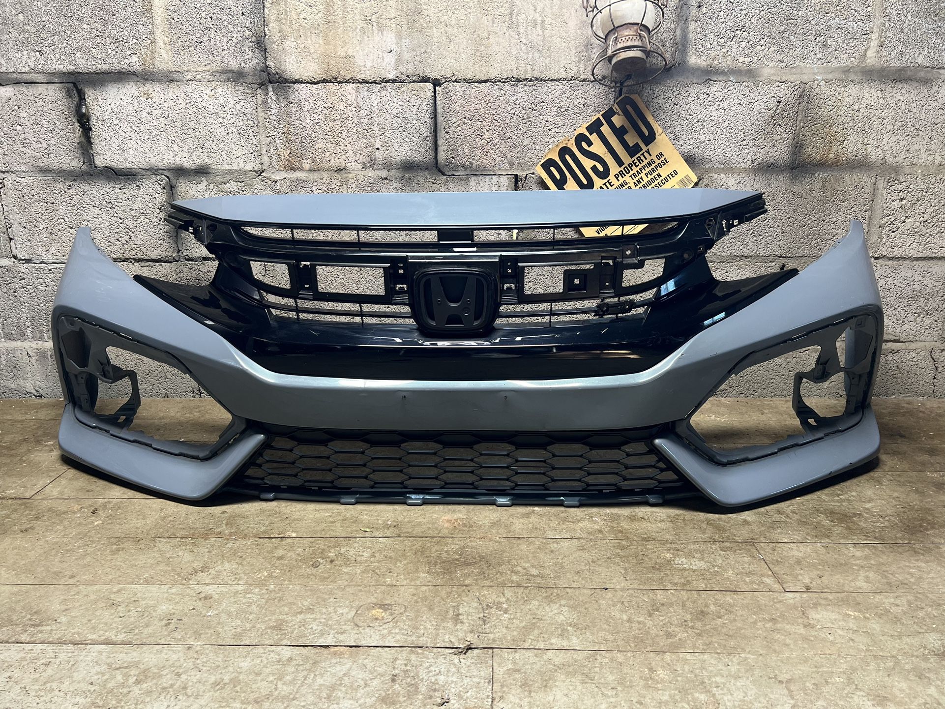 👍 HONDA CIVIC ⚠️ HATCHBACK ⚠️ FRONT BUMPER 2016 2017 2018 2019 2020 2021 GRILLE