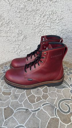BOOTS DURADERO 131561 DOVER UNLINED BURGUNDY SIZE 10.5 MENS