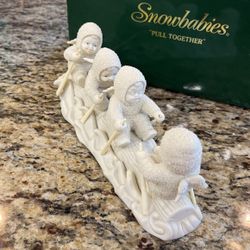 Snowbabies Pull Together 