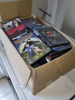 $40 each box full of martial arts type movies and other movies