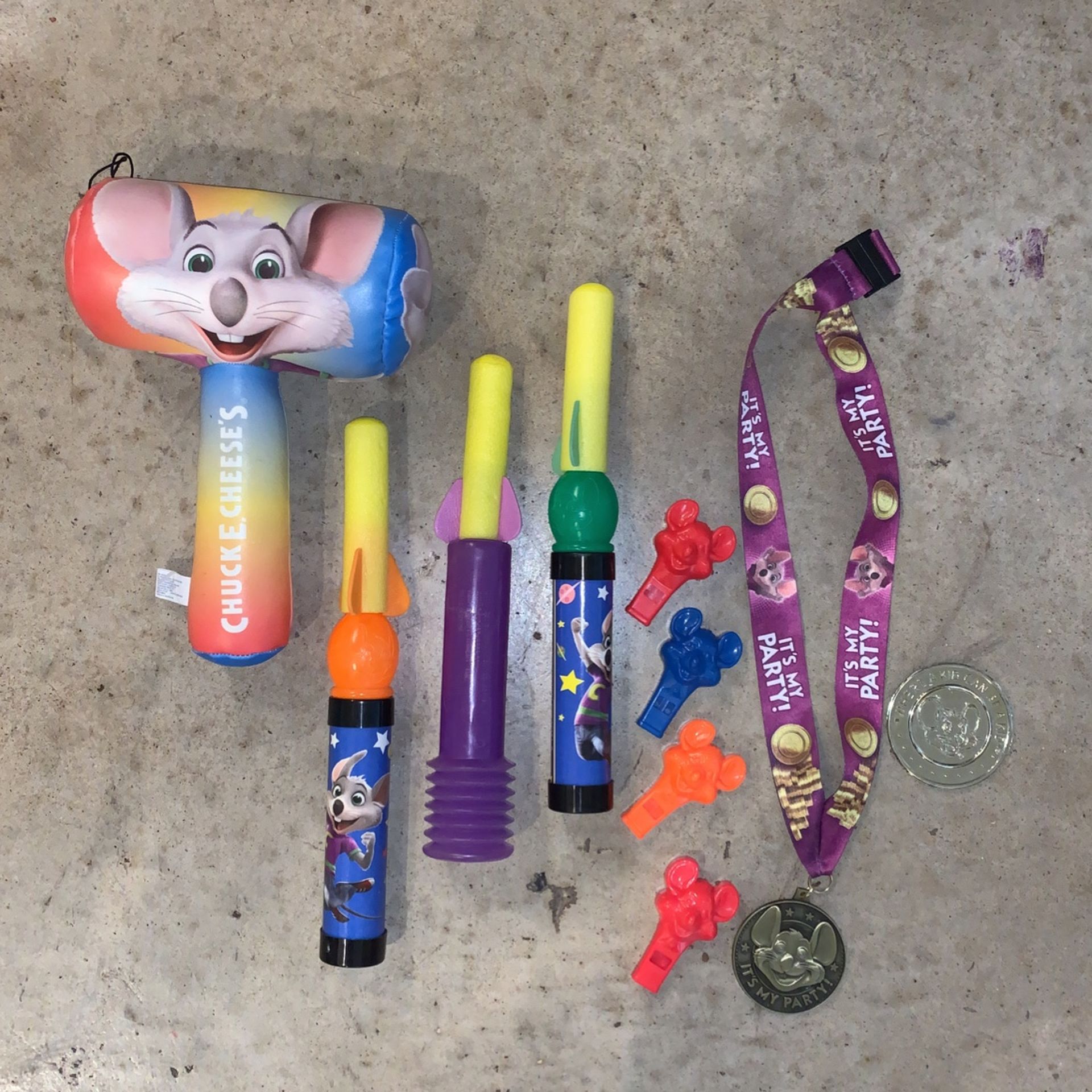 Chuck E Cheese Toys