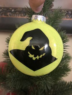 Oogie boogie ornament