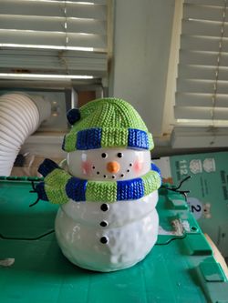 Snowman Cookie Jar