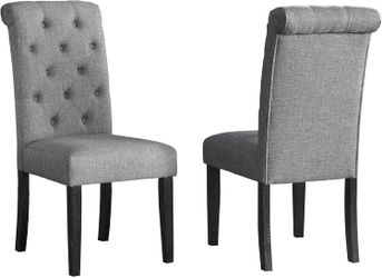 Tufted Dining Chairs, Set of 2