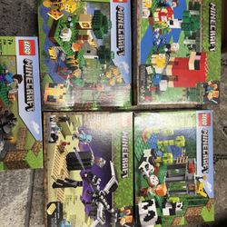 Lego Minecraft Lot 