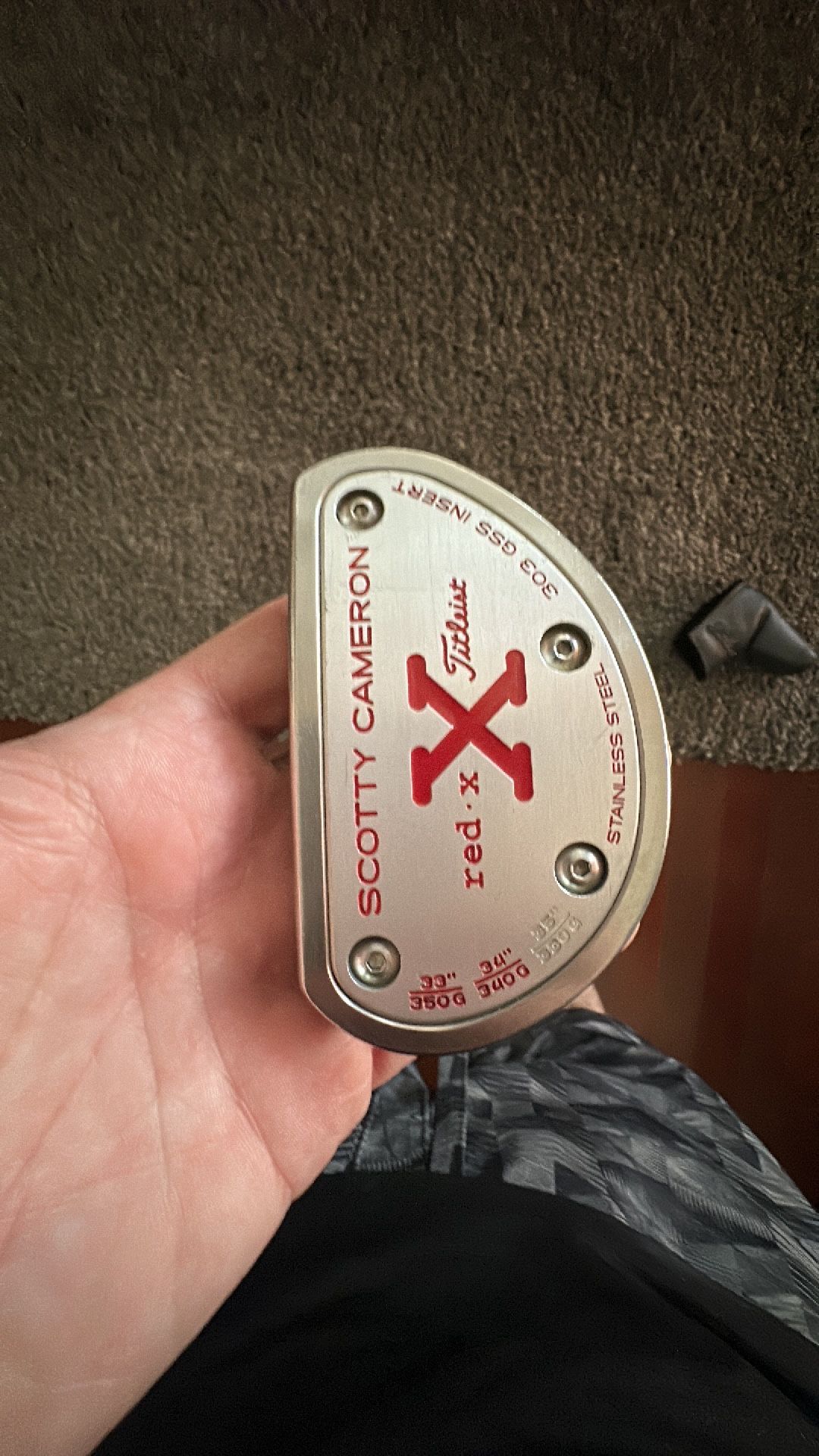 Scotty Cameron X2 Center Shaft Putter