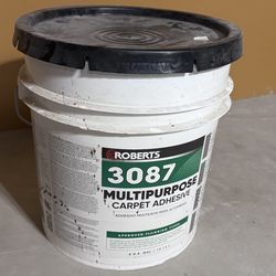 ROBERTS Multipurpose Carpet Adhesive: 3087, 4 gal