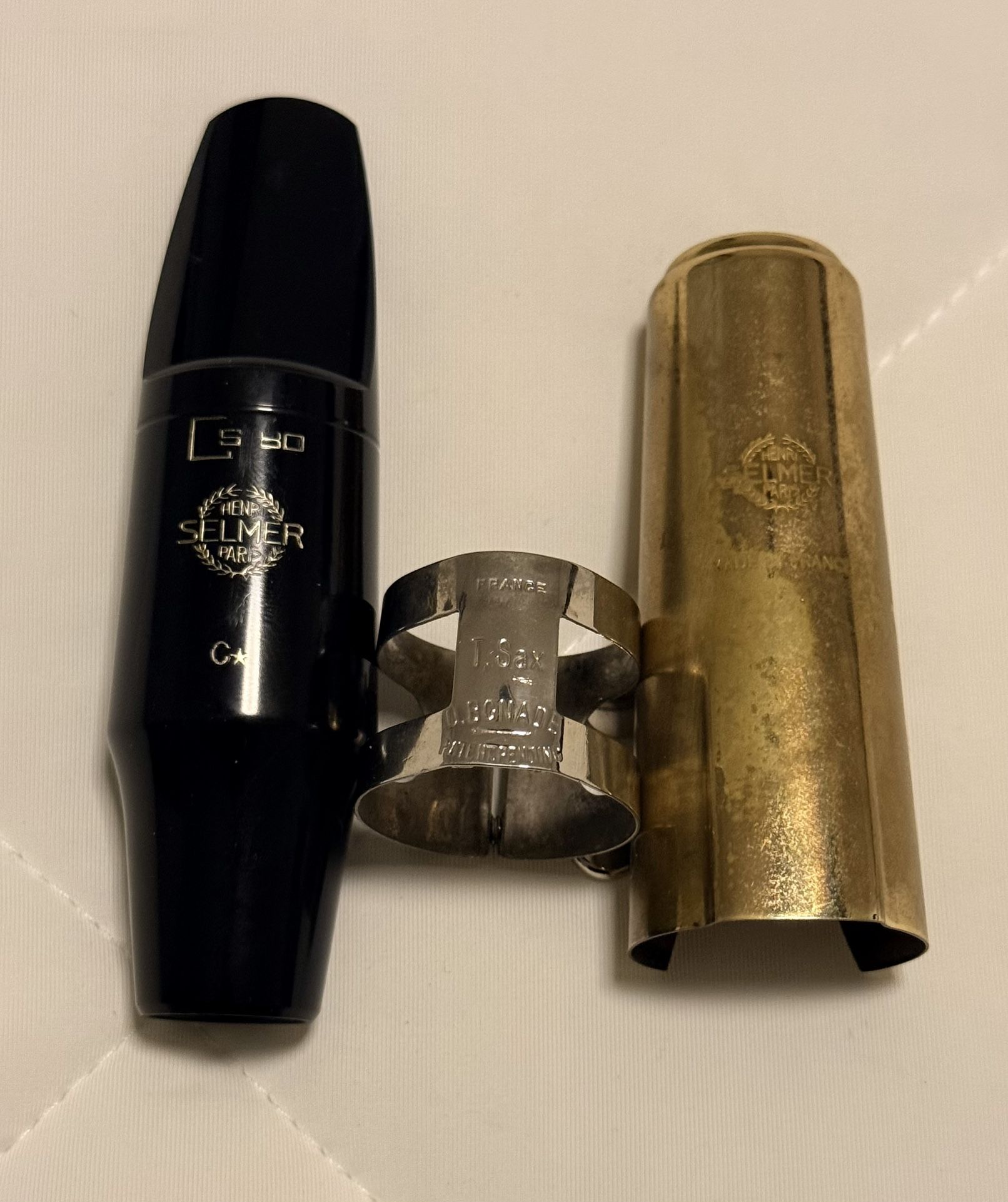 Selmer Paris S80 Tenor Saxophone Mouthpiece C* with ligature and cap